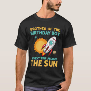 Camiseta Irmão Do Aniversário, Sétima Viagem Em Torno Da