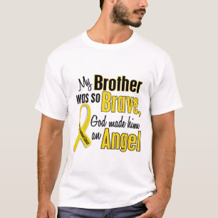 Camiseta Irmão do ANJO 1 do cancer da infância