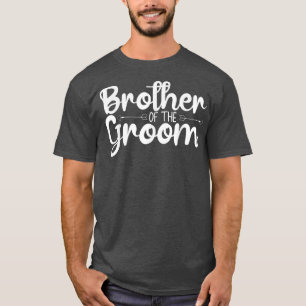 Camiseta Irmão Do Casamento Engraçado Ou Solteiro