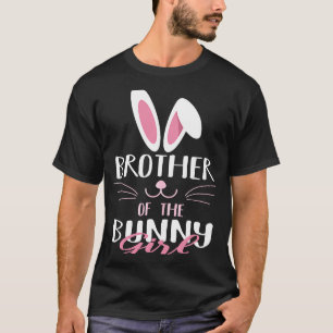 Camiseta Irmão Do Coelho Da Páscoa Coelhinha