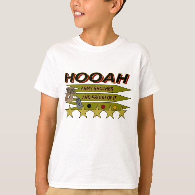 Camiseta irmão do exército (Frente)