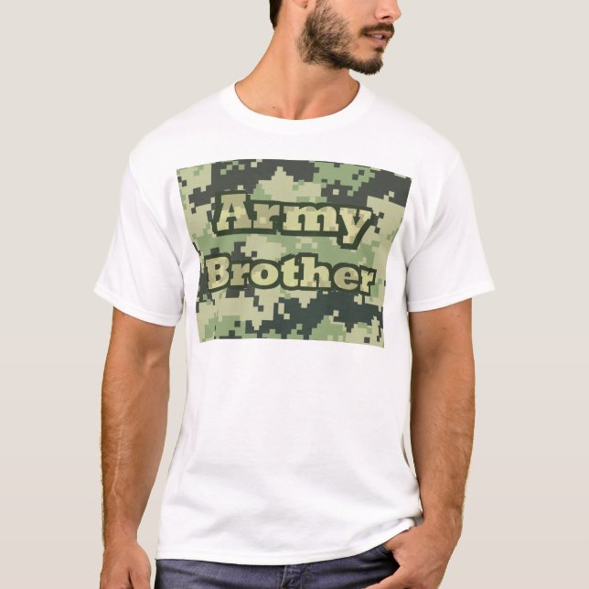 Camiseta Irmão do exército (Frente)
