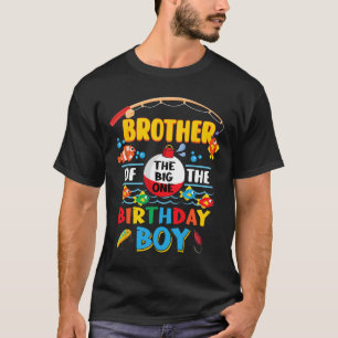 Camiseta Irmão Do Grande primeiro aniversario De Pesca Ofis