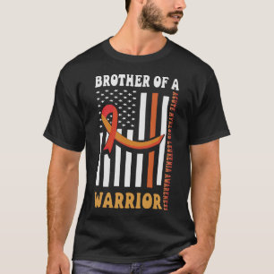 Camiseta Irmão Do Guerreiro Leucemia Mieloide Aguda Cancer