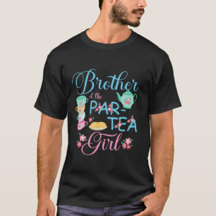 Camiseta Irmão do Par Tea Girl Time to Par Tea Matchi