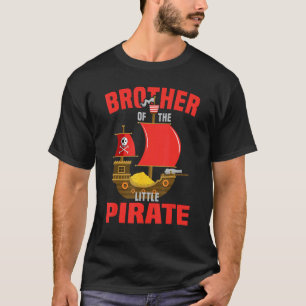Camiseta Irmão do Pirata Birthday Kids T-Shirt Matchi