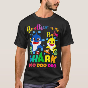 Camiseta Irmão Do Tubarão-Bebê - Tubarão-Irmão - Dia d