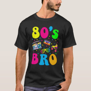 Camiseta Irmão dos Anos 80 Moda dos Anos 1980 Fantasia de F