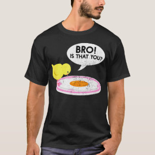 Camiseta Irmão É Você Fazendeiro de Frango e Ovo Engraçado