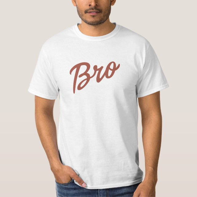 Camiseta Irmão em 10 opções de cores (Frente)