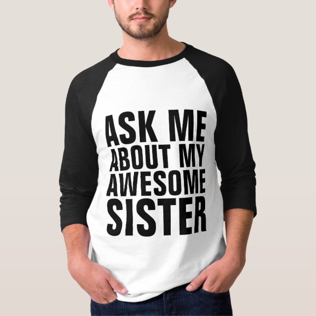 Camiseta Irmão engraçado T-Shirts (Frente)