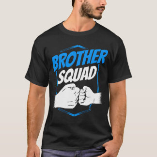 Camiseta Irmão Esquadrão Amizade Irmãos Família Amizade