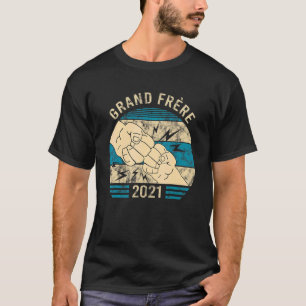 Camiseta Irmão excelente Para Crianças Anúncio De Pregna