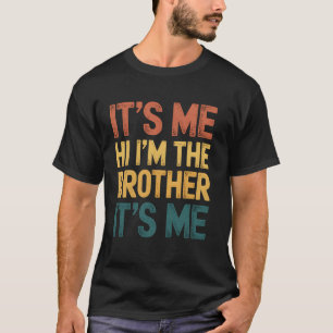 Camiseta Irmão Família Engraçado Irmão Pun Irmão Gag Gi