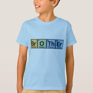 Camiseta Irmão feito dos elementos