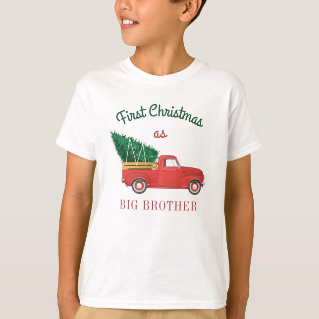 Camiseta Irmão Feriado da Família Matriz de Natal (Frente)