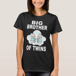 Camiseta Irmão Grande De Gêmeos Gêmeos Irmão Mais Velho