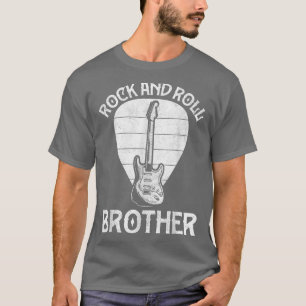Camiseta Irmão Guitarista Engraçado, Tocador de Música de V