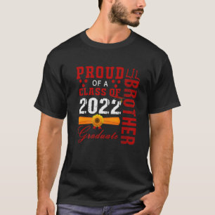 Camiseta Irmão Lil Orgulhoso De Uma Classe De Formando 22