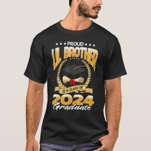 Camiseta Irmão Lil Orgulhoso De Uma Classe De Formando De 2