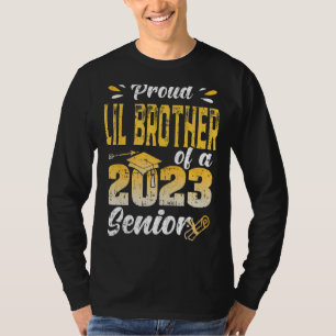 Camiseta Irmão Lil Orgulhoso De Uma Classe Do Formando Seni