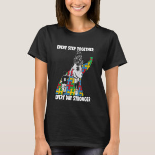 Camiseta Irmão Mais Forte Filho Meninos Autistas Conscienti