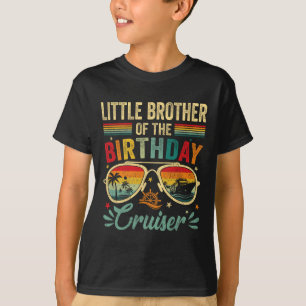 Camiseta Irmão Mais Novo do Sungles Cru do Aniversário do C