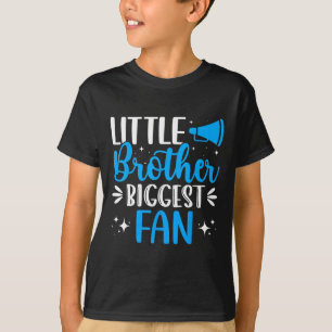 Camiseta Irmão Mais Novo Maior Fã - Piada de Cheerleading C