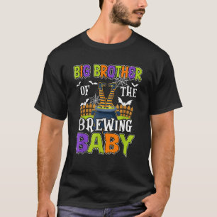 Camiseta Irmão Mais Velho Da Bruxa De Halloween De Bebê Em