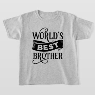 Camiseta Irmão Mais Velho do Mundo Fofo
