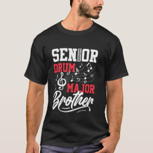 Camiseta Irmão Major de Tambor Senior 2025 Orgulhoso Irmão