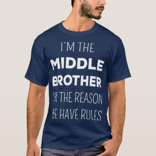 Camiseta Irmão Médio Correspondente A Razão Que Temos
