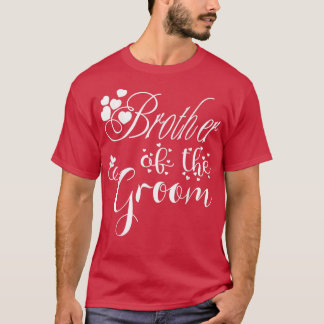 Camiseta Irmão Mens do Casamento Engraçado do Groom ou Bach