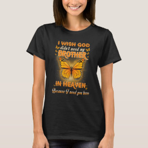 Camiseta Irmão Meu Anjo da Guarda No Céu Saudade Memória