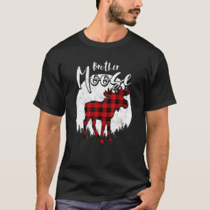 Camiseta Irmão Mose Vermelha Xadrez Buffalo Correspondente 