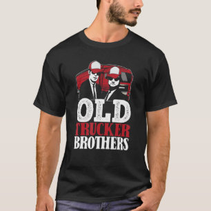 Camiseta Irmão Motorista de Caminhão Masculino Transporte