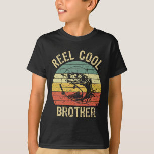 Camiseta Irmão Muito Legal Presentes de Pesca Homens Amante