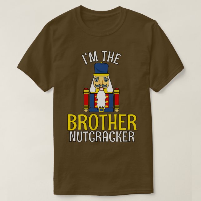 Camiseta Irmão Nutcracker Matando Natal (Frente do Design)
