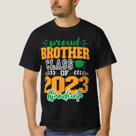 Camiseta IRMÃO Orgulhoso da Classe 2023 MODERN SCRIPT FORMA