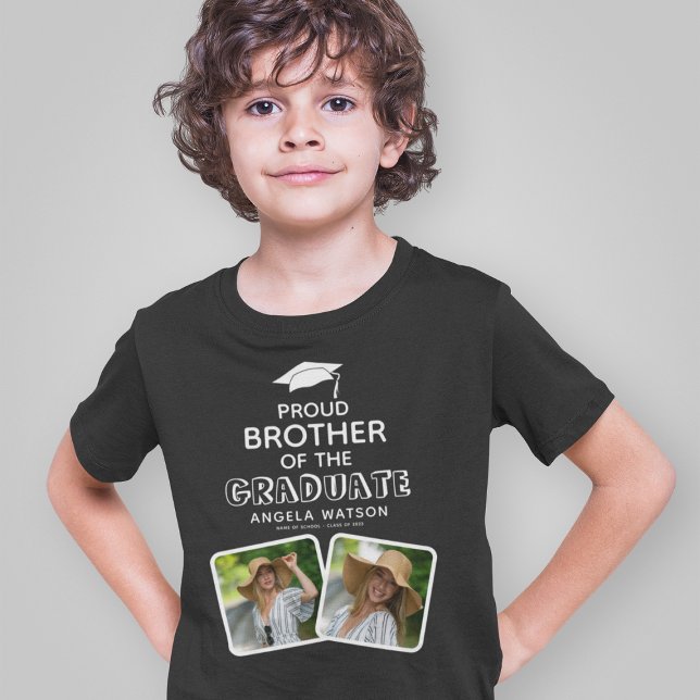 Camiseta Irmão Orgulhoso da Graduação do Formando (Criador carregado)