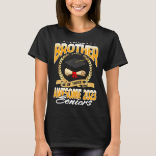 Camiseta Irmão Orgulhoso De Três Mais velho Incríveis De 20