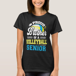 Camiseta Irmão Orgulhoso De Um Formando De Voleibol 2024