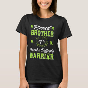 Camiseta Irmão Orgulhoso De Um Guerreiro Contra Distrofia M