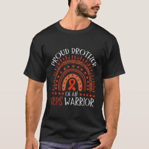 Camiseta Irmão Orgulhoso De Um Guerreiro De Síndrome Da Dor