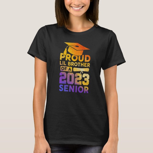 Camiseta Irmão Orgulhoso De Uma Classe De Mais velho De 202 (Frente)