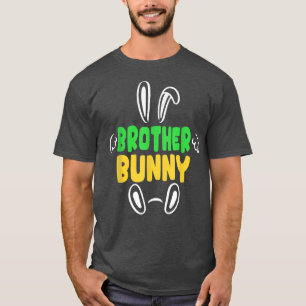 Camiseta Irmão Páscoa Coelhada de Fatos Irmãos Garoto