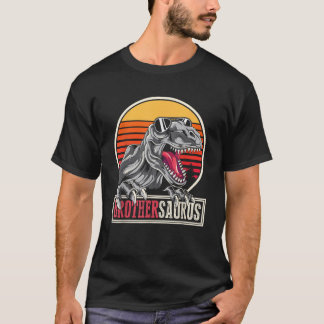 Camiseta Irmão Retro Gift Idea Dinossauru Legal Dinossauru