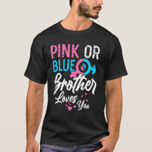 Camiseta Irmão Rosa Ou Azul Te Ama A Sua Família De Visões 