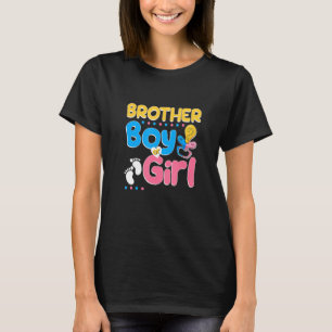 Camiseta Irmão Rosa ou Azul Te Ama Melhor Irmão Eterno B