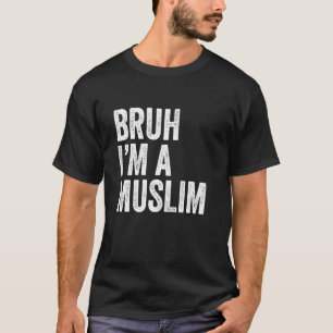 Camiseta Irmão Sou Um Muçulmano Engraçado Muçulmano Árabe M